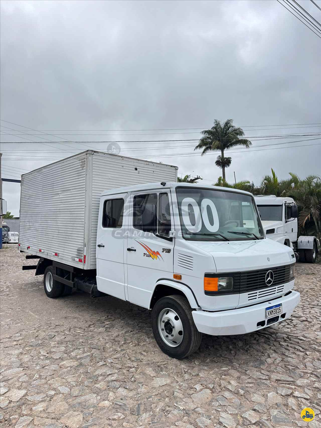 CAMINHAO MERCEDES-BENZ MB 710 Baú Sider 3/4 4x2 JG Veículos e Caminhões CONSELHEIRO LAFAIETE MINAS GERAIS MG